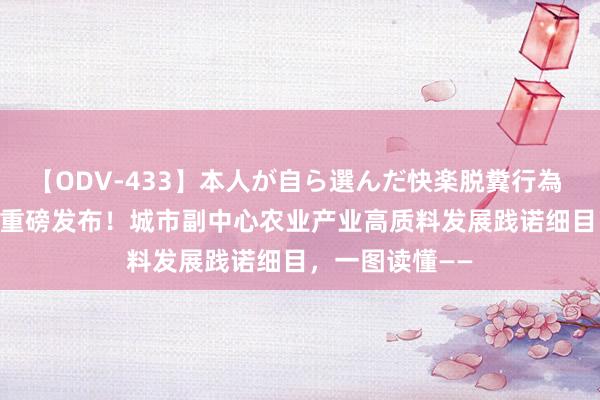 【ODV-433】本人が自ら選んだ快楽脱糞行為 1 神崎まゆみ 重磅发布！城市副中心农业产业高质料发展践诺细目，一图读懂——