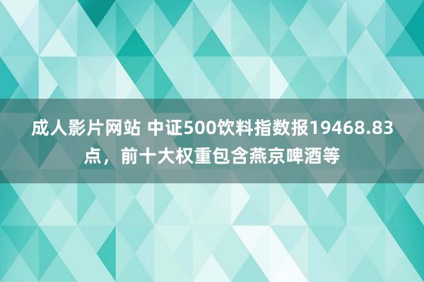 成人影片网站 中证500饮料指数报19468.83点，前十大权重包含燕京啤酒等