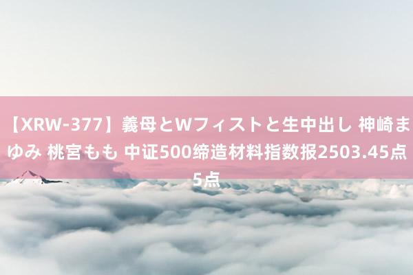 【XRW-377】義母とWフィストと生中出し 神崎まゆみ 桃宮もも 中证500缔造材料指数报2503.45点