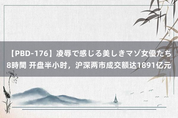 【PBD-176】凌辱で感じる美しきマゾ女優たち8時間 开盘半小时，沪深两市成交额达1891亿元